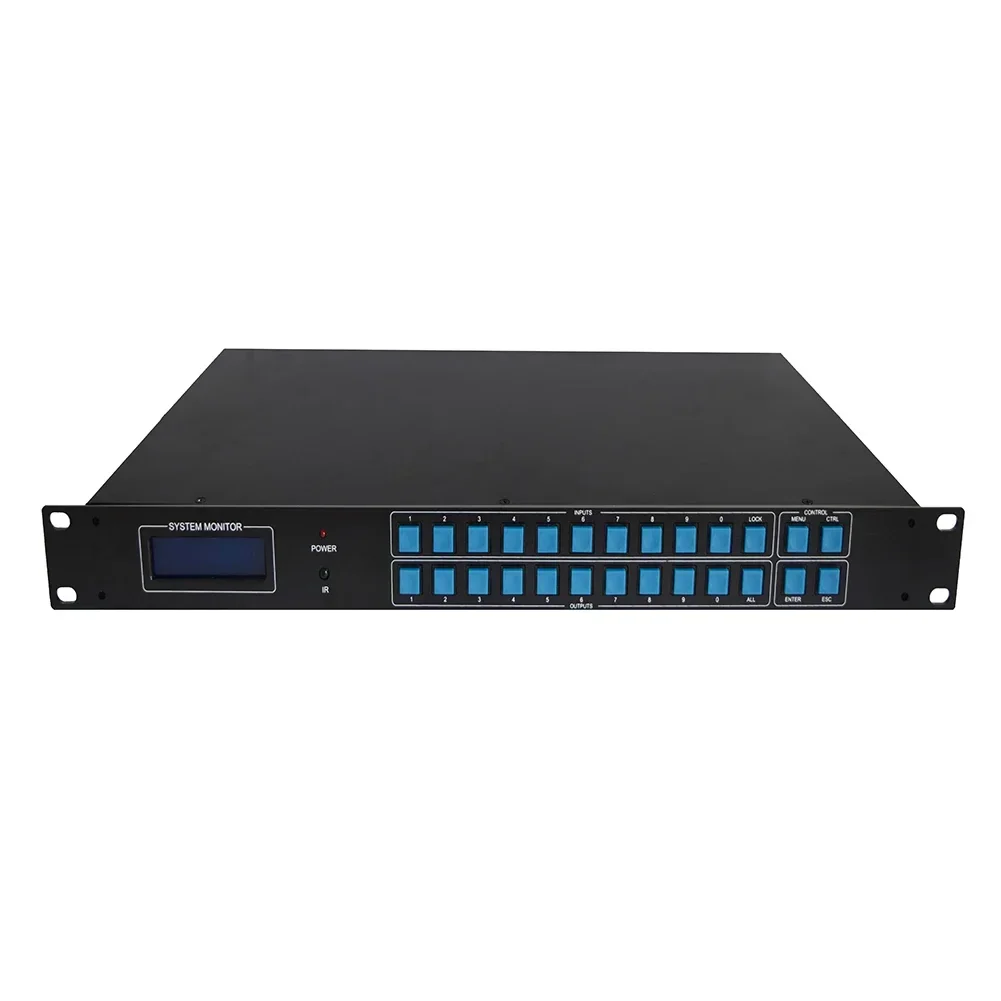 Corkiit HDMI matrix 8x8 Support App Control 4K@30hz HDMI 1.4 Version with WIFI Antenna