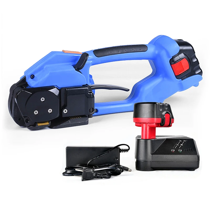 Wallepac Portable Handheld Electric Banding Machine Manual Pet Pp Plastic Straps Box Battery Strapping Machine