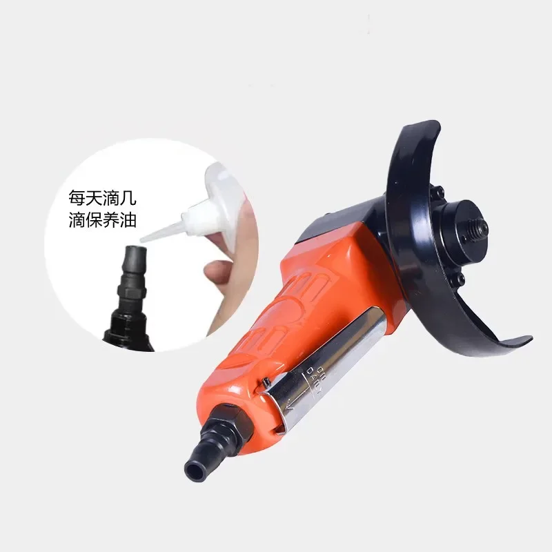 Industrial grade 2 inch pneumatic angle grinder grinding wheel machine angular grinder small adjustable speed polishing