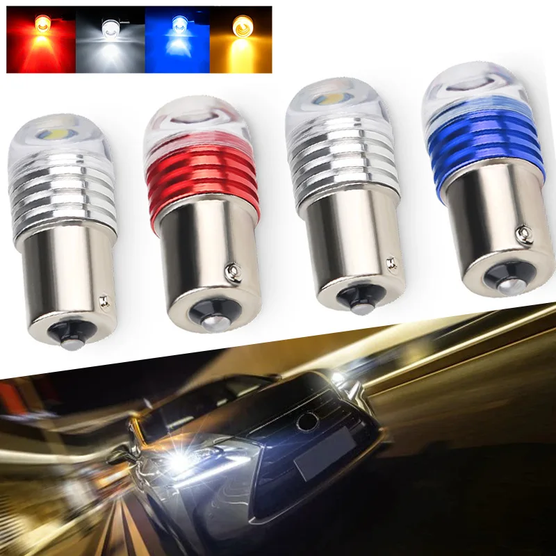 2x 1156 Strobe 1157 Flash Led BA15S BAY15D P21/5W P21W R5W R10W Żarówka samochodowa S25 5630 Światło tylne hamulca Światło cofania