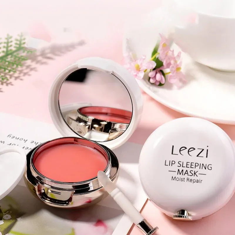 Rose Essential Oil Lip Mask Repair Lip Color Fade Lip Liner Moisturizing Hydrating Anti-drying