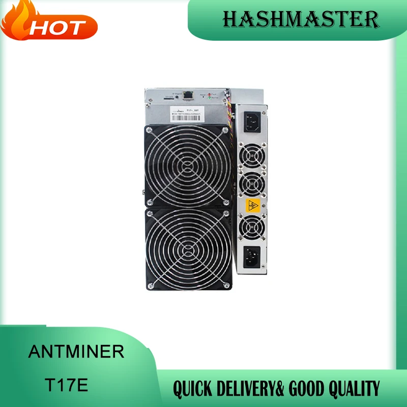 Bitmain Antminer T17e 50 S Asic 채굴 슈퍼 프로모션 비트코인 채굴 무료 전기 추천