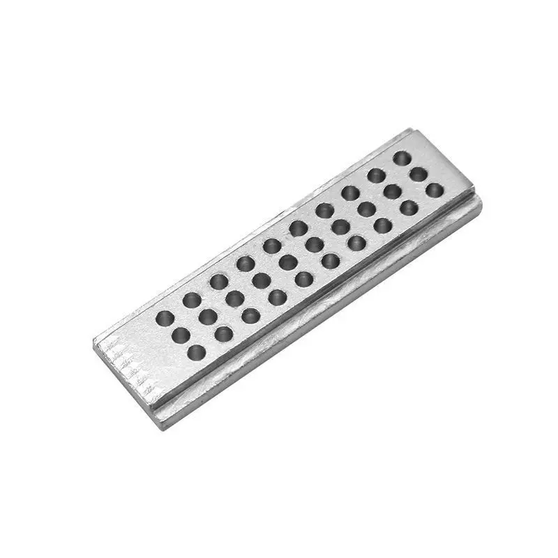 Strumenti speciali per la riparazione dell'orologio Sedile di fissaggio del movimento Molo quadrato quadrato in ferro Supporto speciale interamente in acciaio per cinturino per la rimozione dell'orologio