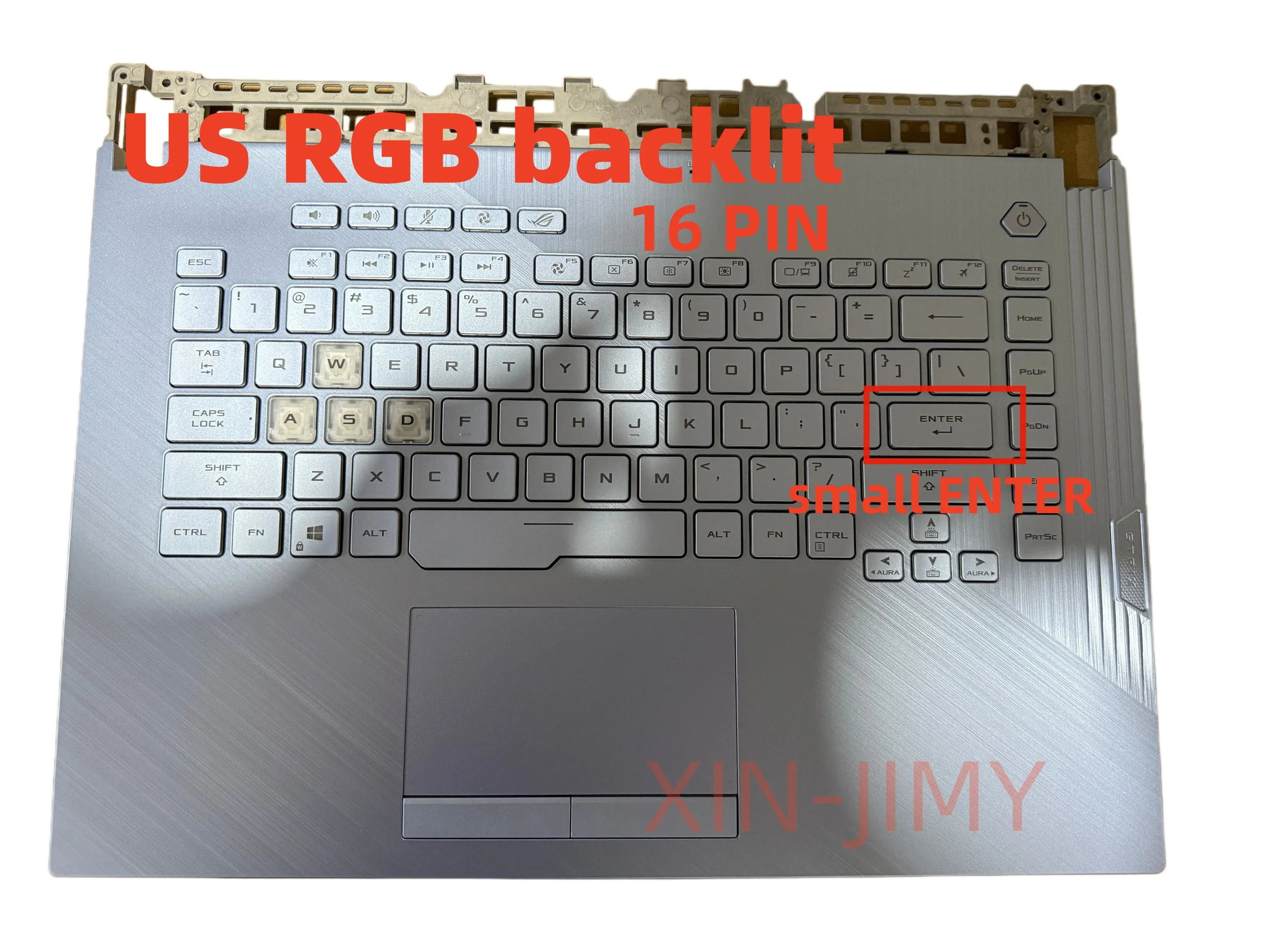 

16PIN US RGB Backlit Laptop Keybaord For ASUS ROG Strix G512 G512LV G512LU G512LI G512LW
