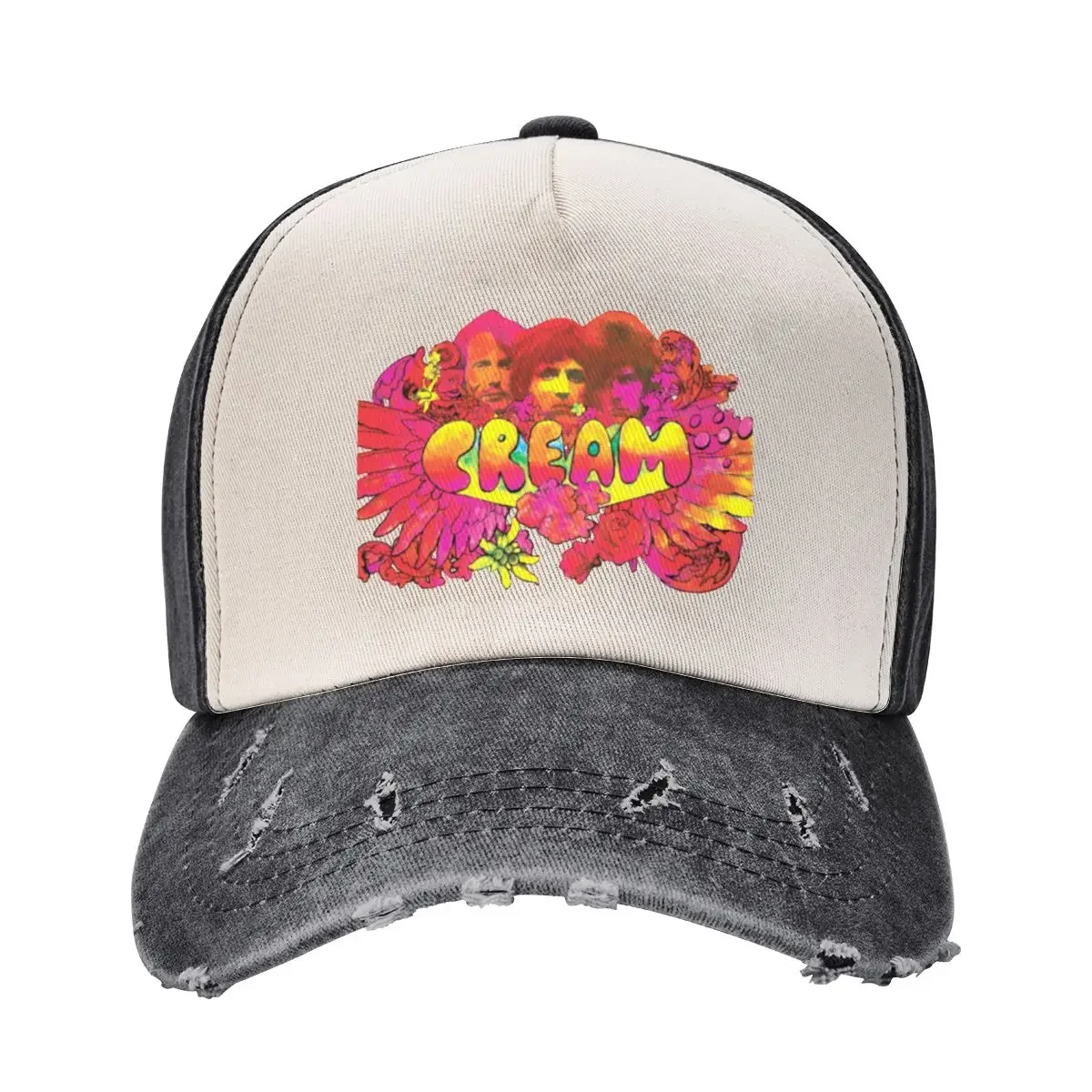 

Cream - Disraeli Gears Baseball Cap Hat Man For The Sun designer cap New In Hat Woman Hats Men's
