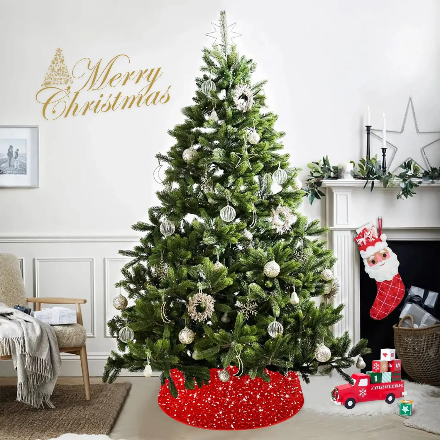Thumbnail 2 - #10 Latest Christmas Tree Skirts Offers