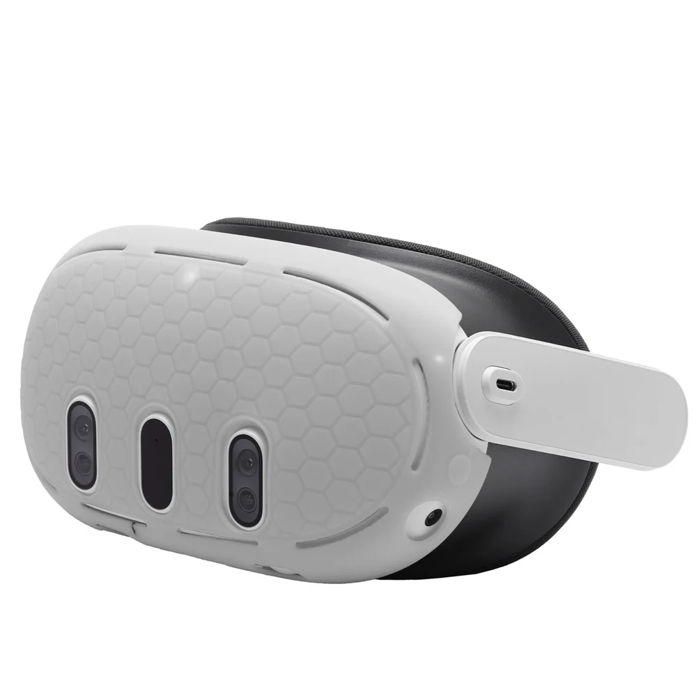 멀티 컬러 실리콘 보호 커버, VR 안경 케이스, 방진 커버, 메타 퀘스트 3 VR 액세서리