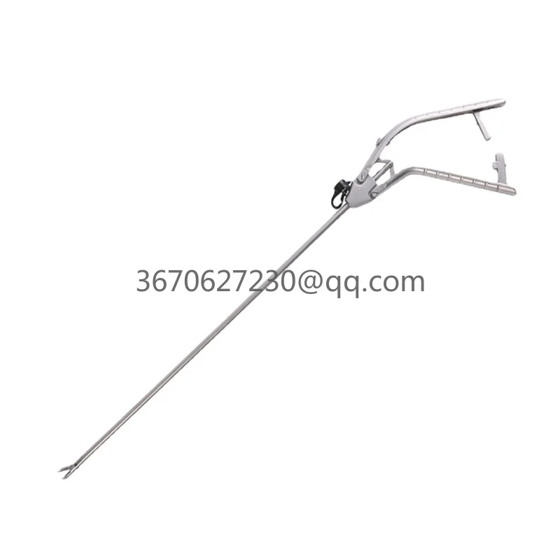 Laparoscopic Gun-shaped Needle Holder Forceps Reusable Straight Head Light Needle Holder