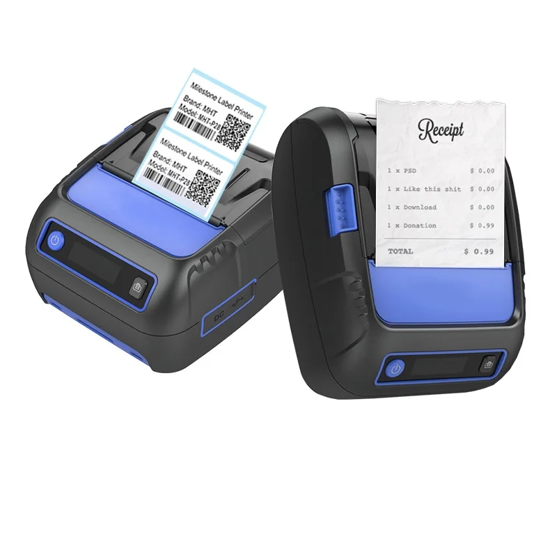 for MHT-P80F Wholesale handheld mini 80mm thermal printer portable mobile thermal printer