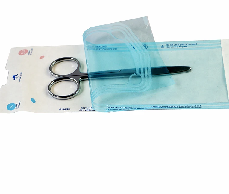 Self Seal Sterilization Pouch High Temperature Disinfection Packing Bag