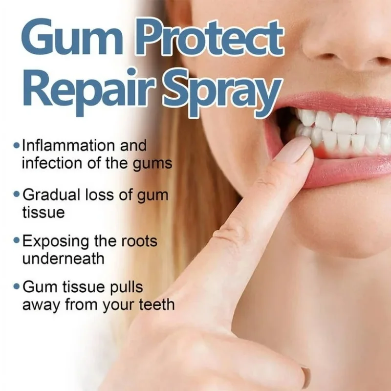 Repair Gums Serum Spray Effectively Relieve Tooth Allergy Dental Caries Tooth Cleaning Toothpaste Relieve Tooth Damage Serum