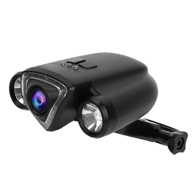 

Bicycle Driving Recorder Camera with Dual Lights Support WIFI GPS Track Bike Accessories