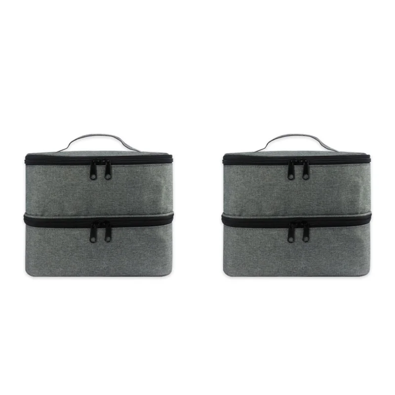 

FX-2X сумка для хранения лака для ногтей, нейлоновая портативная большая сумка-органайзер для косметики