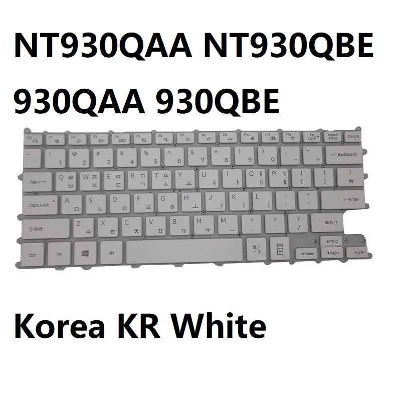 Korea KR Laptop Backlit Keyboard For Samsung NT930QAA NT930QBE 930QAA 930QBE Without Frame New