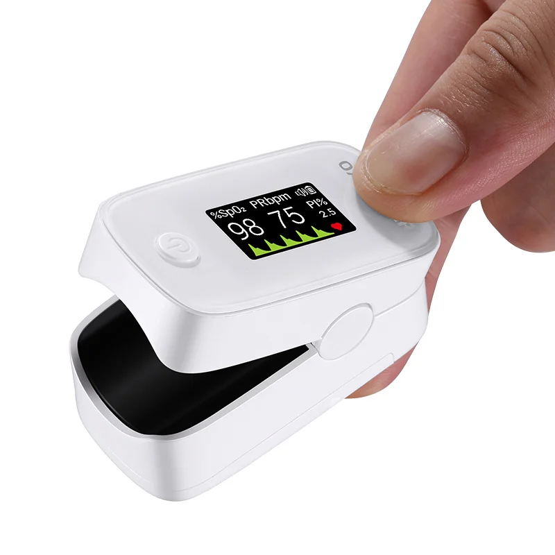 Fingertip Pulse Oximeter, Blood Oxygen Saturation Monitor| O2 Meter, Portable SPO2 & Pulse Rate Monitor