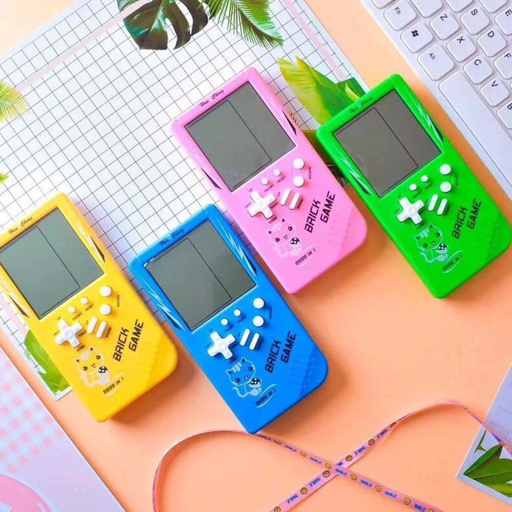 Mini console di gioco portatile retrò portatile per bambini macchina da gioco nostalgica classica giocattoli educativi giocatori di giochi per anziani