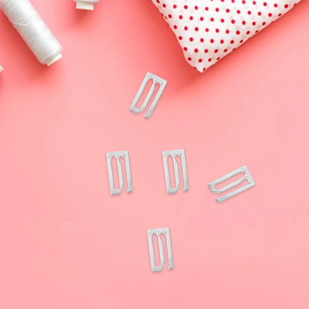 

8 pcs Barber Cape Buckle Clips Replacement Apron Buttons Hairdressing Cape Fastener Silver Swimsuit Bathing Suit Clasp Hook