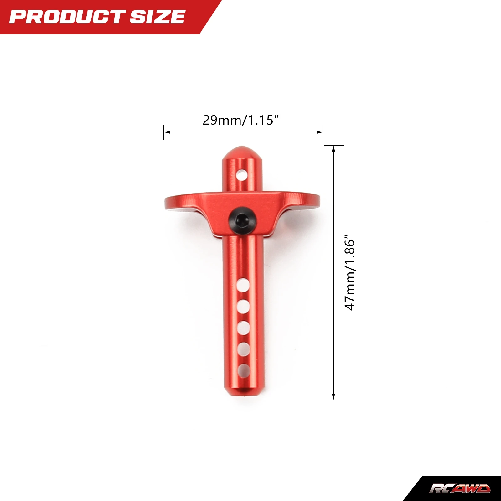 RCAWD Alloy Body Post Set For 1/7 Arrma FELONY INFRACTION LIMITLESS 6s blx upgraded part