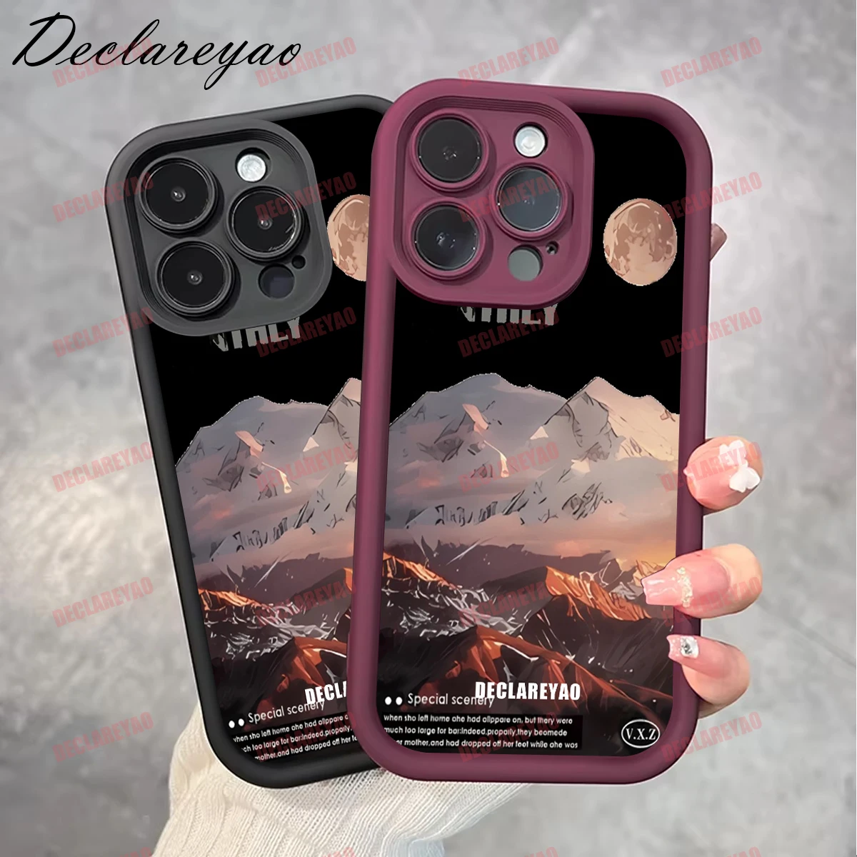 DECLAREYAO Матовый тонкий мягкий чехол из ТПУ для OPPO Reno 12 13 Pro Plus 3 4 Z 5 Lite K 2 T FS 14 6 7 8 10 11 Чехол силиконовый противоударный