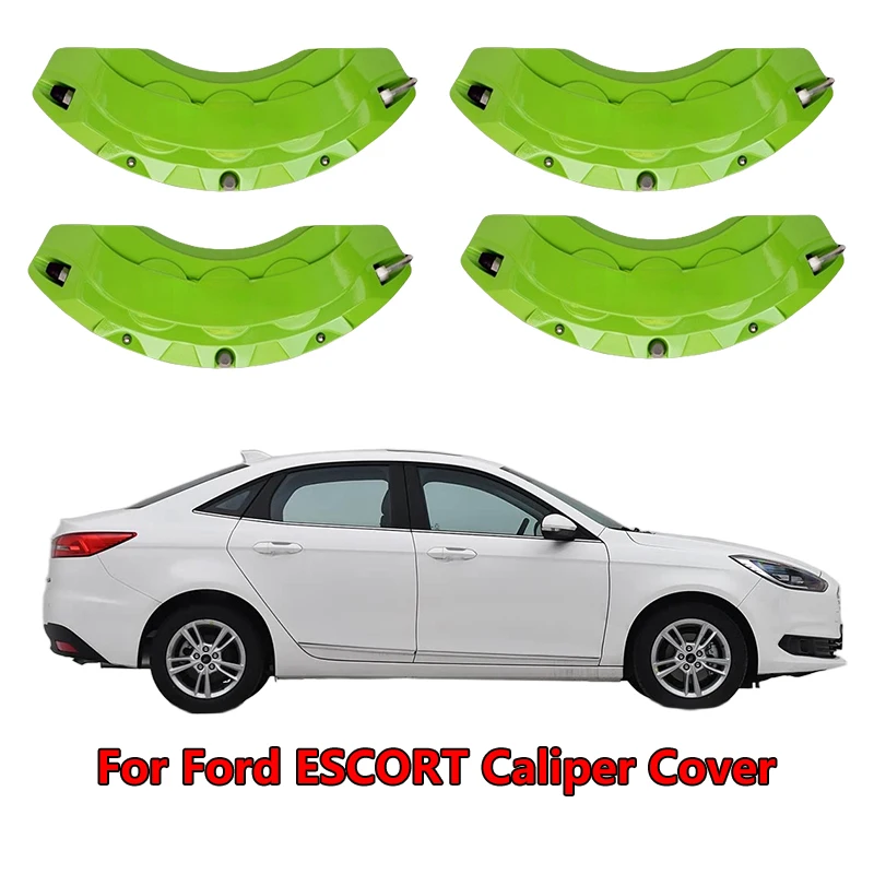 Para Ford ESCORT cubierta de pinza de freno de coche compatible con LX SE Sedan 4 puertas ZX2 S/R Coupe 2 puertas 2.0L 2000 2001 2002 2003