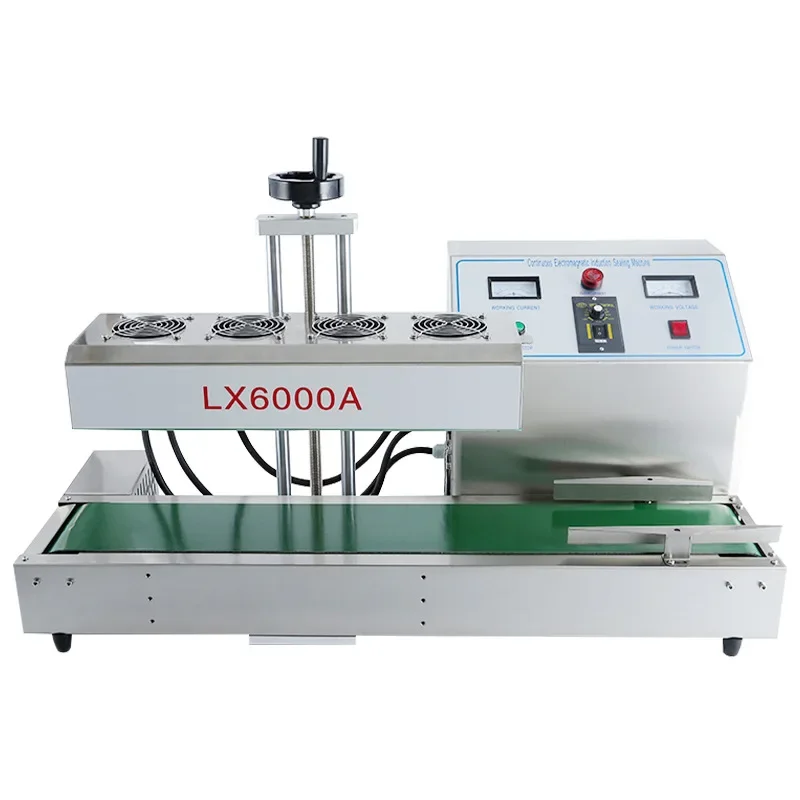 Continuous automatic electromagnetic induction aluminum film gasket oil drum sealing machine wholesale