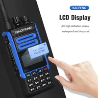 Original BaoFeng BF-H7 Powerful Walkie Talkie 10W Dual Band UHF VHF Two Way Radio Portable FM Transceiver