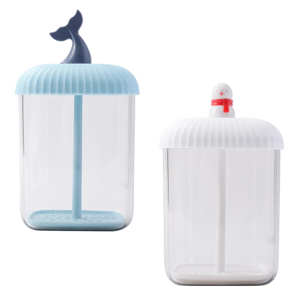 

2Pcs Facial Cleaning Bubbler Compact Foaming Maker Tool Shampoo Shower Gel Hand Cleanser Travel Size Rich Bubbles