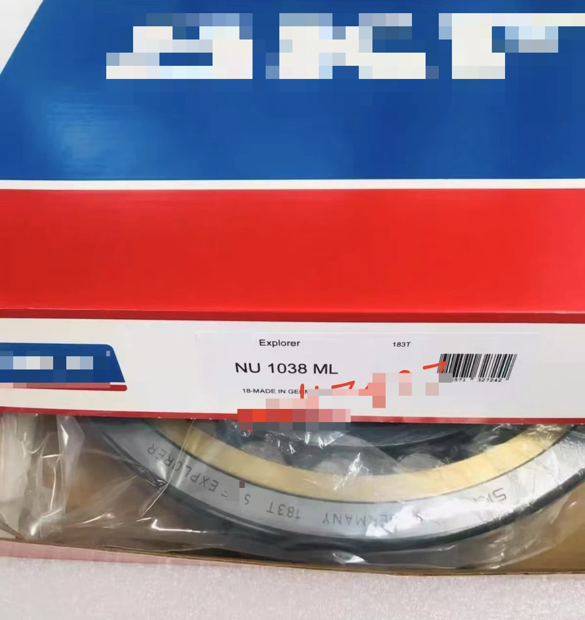 1PC FOR SKF NU 1038 ML single row cylindrical roller bearing