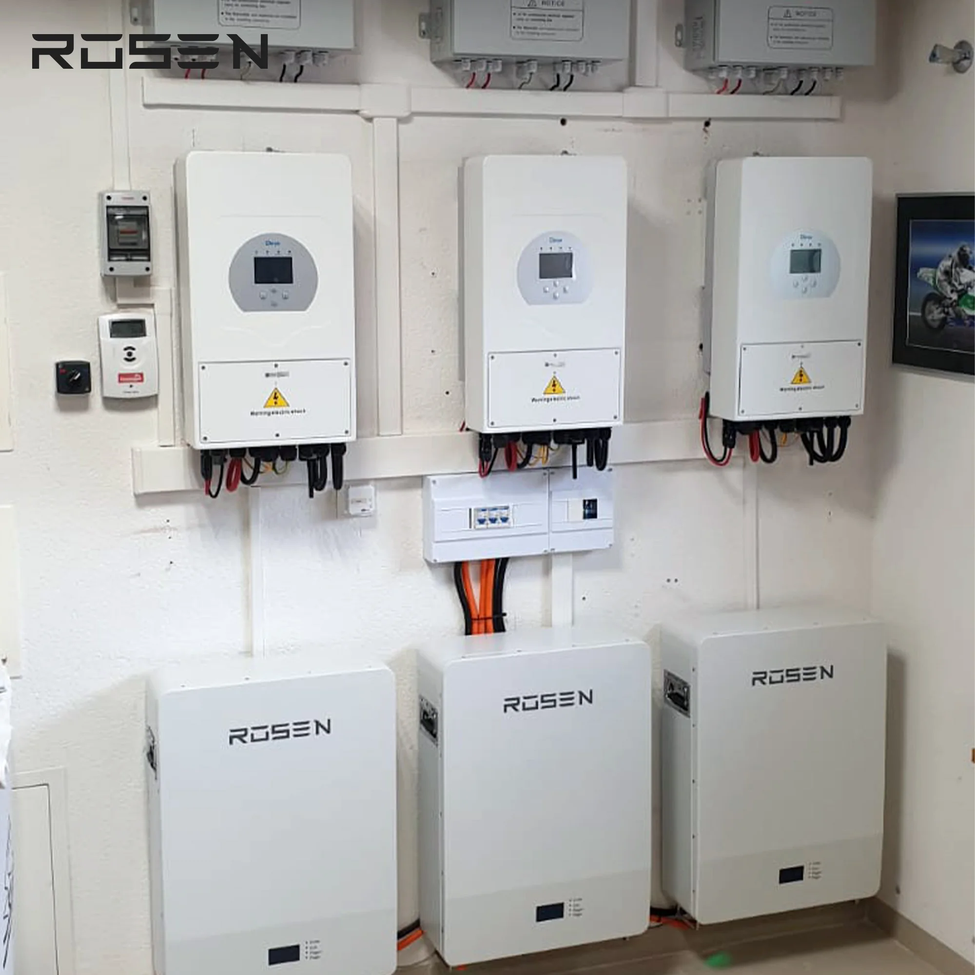 Solar Panel Complete Kit 5kw 10kw 20kw 30kw 40kw 50kw Home Solar System Li Ion Battery