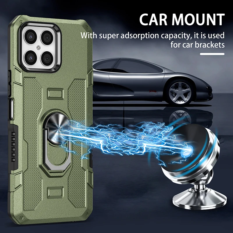 Case for Honor X7 X8 X9 X30 Play 30 Plus Magic 4 Camera Protection Armor Heavy Duty Cover Case Huawei Y9S P30 lite