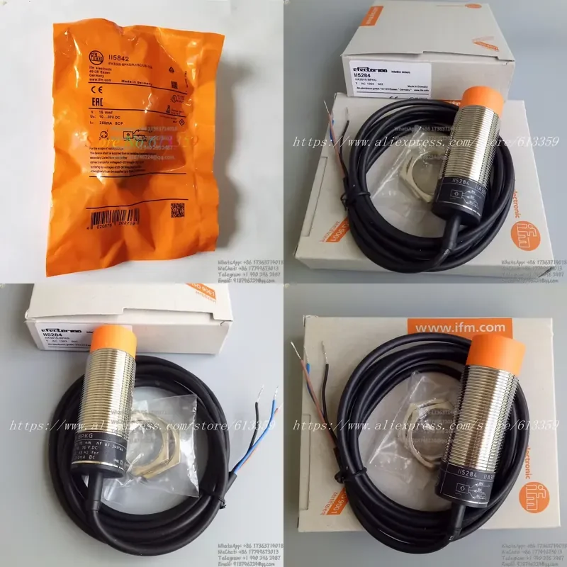 

1PC II5166 II5256 II5346 II5284 II5493 II5489 II5842 IFM New High Quality Proximity Switch Inductive Sensor