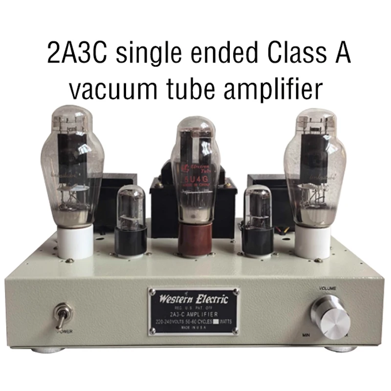 HiFi 2A3C نهاية واحدة فئة أ فراغ مُضخّم صوت 5 واط 2 قناة دليل من نقطة إلى نقطة لحام 2A3 مُضخّم صوت الصوت