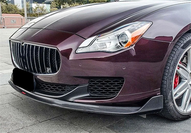 for Maserati Quattroporte upgrades the carbon fiber front shovel side skirt rear spoiler