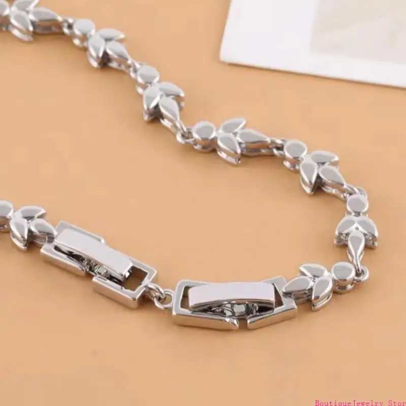 Set Chiusura Estensione Gioielli E1PE 4 Pcs Regolatore LunghitÀ Della Catana Della Catera Della Capera-image