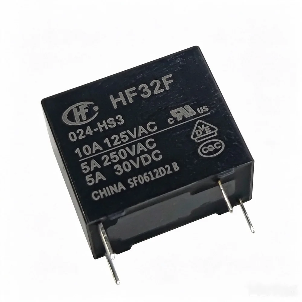 JZC Relay 4 Pin HF32F-024-HS3 10Pcs