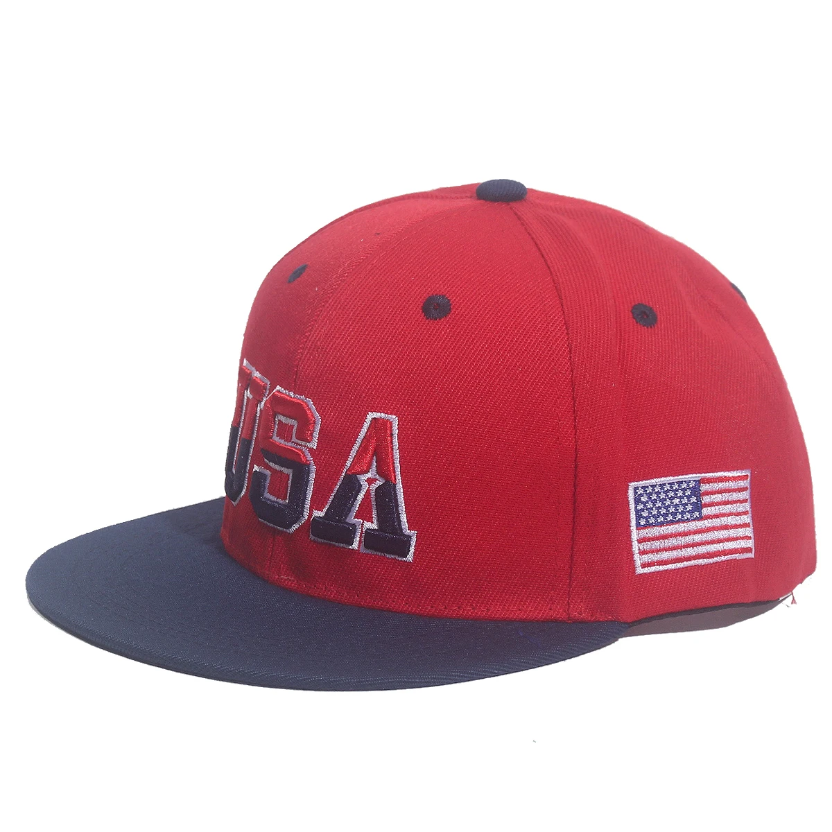 Modna czapka z daszkiem Fastball klasyczna haftowana flaga ameryki czapka z daszkiem dla mężczyzn czapka typu Snapback czapki hip-hopowe Unisex