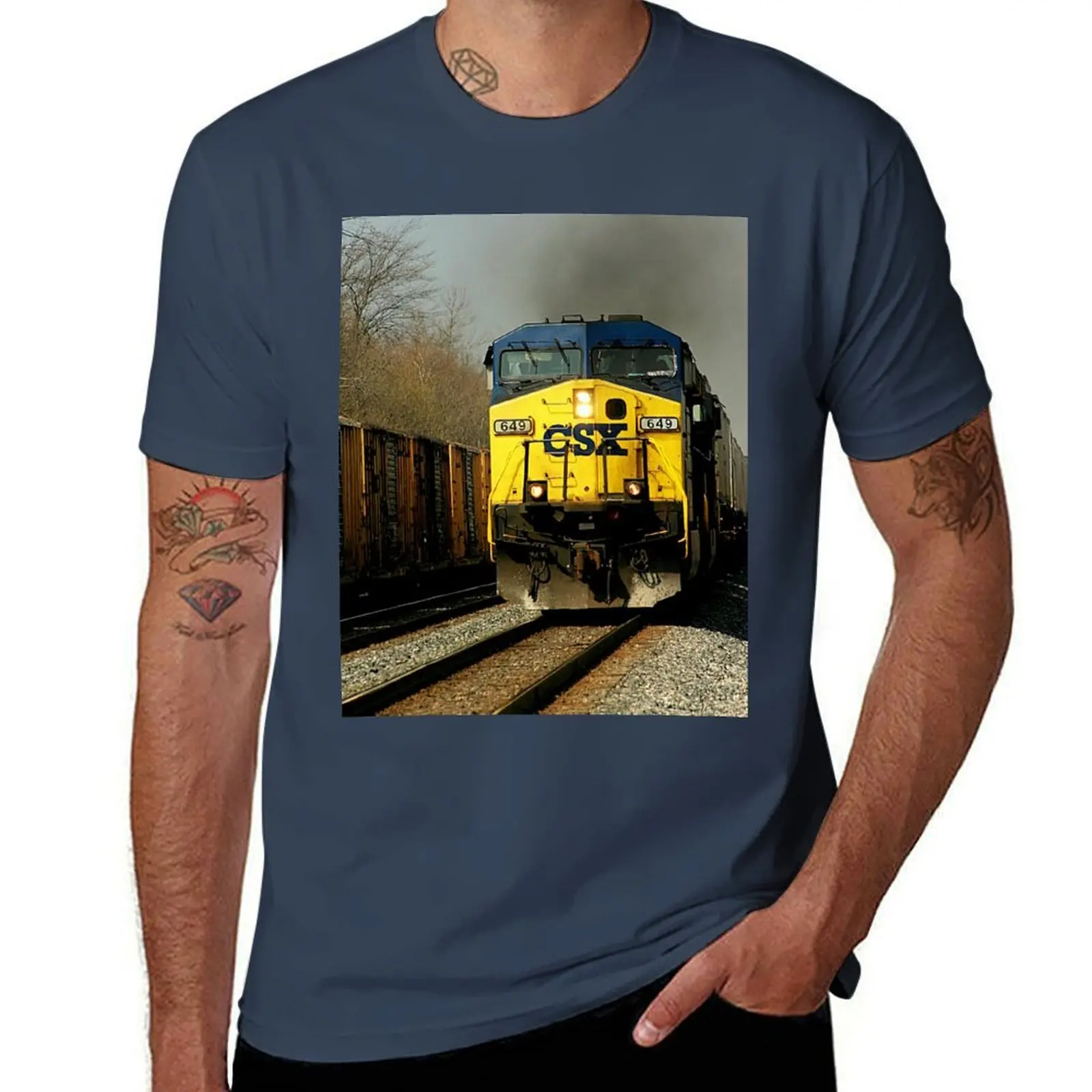 

CSX 649 T-Shirt Large Size Basic Casual T-Shirt