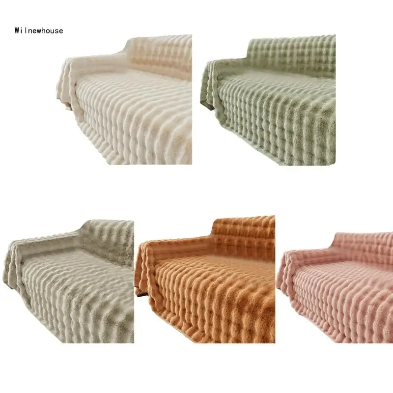 

Universal Sofa Blanket Breathable Warm Sofa Cover Soft Throw Blankets Couch Mat Dropship