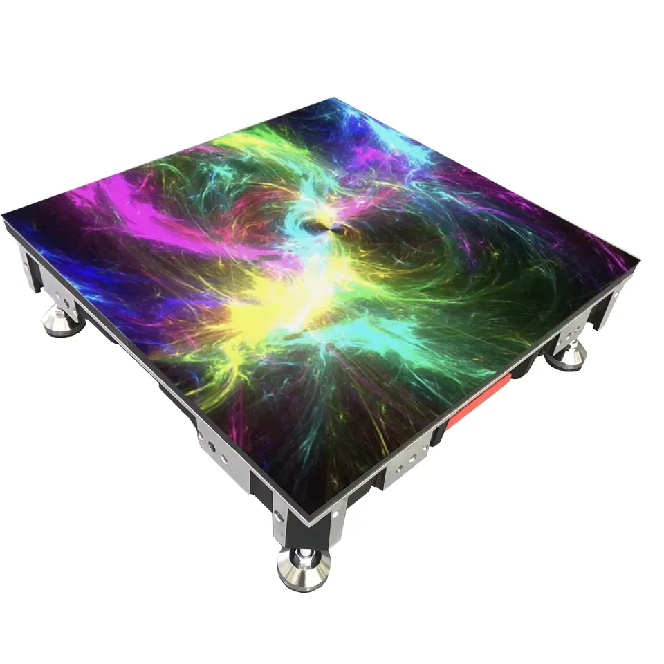 Full-color GOB Indoor Animation Led Display For Concert Stage Banquet Shopping Mall Education LED Rolling Flexible Floor Led