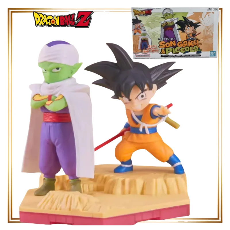 

Original Bandai Dragon Ball Daima Ornaments Kit Son Goku &vegeta &piccolo Collections Anime Action Figures Model Merchandise
