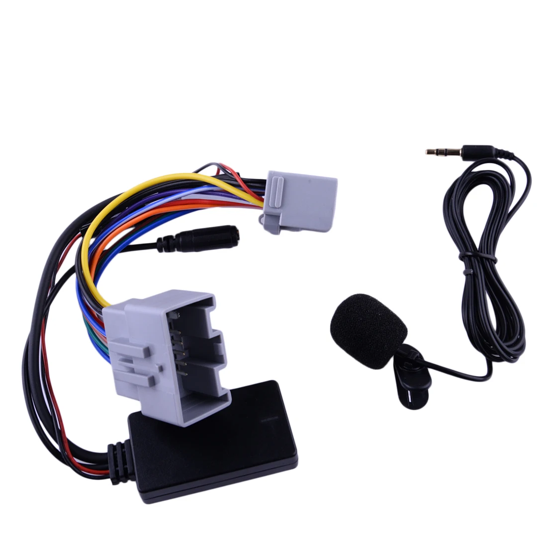 

Bluetooth Adapter AUX Audio Cable & Microphone Fit for Volvo C30 C70 S40 S60 S80 V50 V70 XC70 XC90 2007 2008 2009 2010 2011 2012