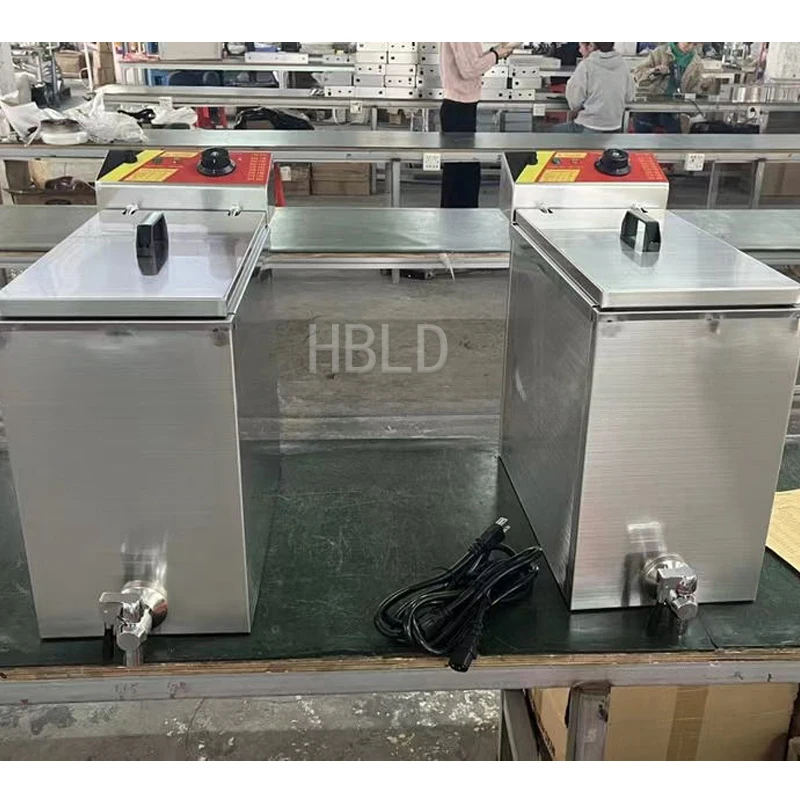 Electric Commercial Sausage Cheese Fryer with Large Capacity Hot Dog Fryer for Restaurant Fast Food Kitchen