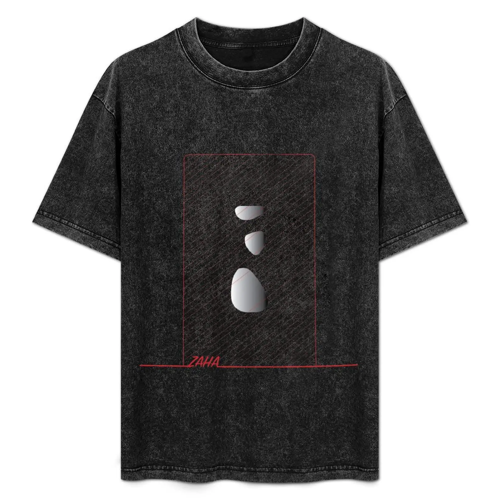 

ZAHA HADID X ADAPTIVE REUSE T-Shirt Modern Print Casual T-Shirt