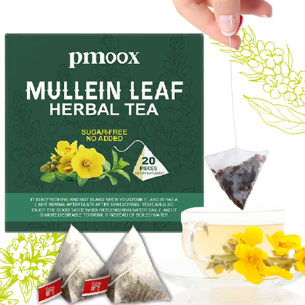 

Очищающий чай BetterLungs для легких, травяной экстракт листьев сливочного слива, детокс-чай в пакетиках для дыхания легких, здоровья и здоровья