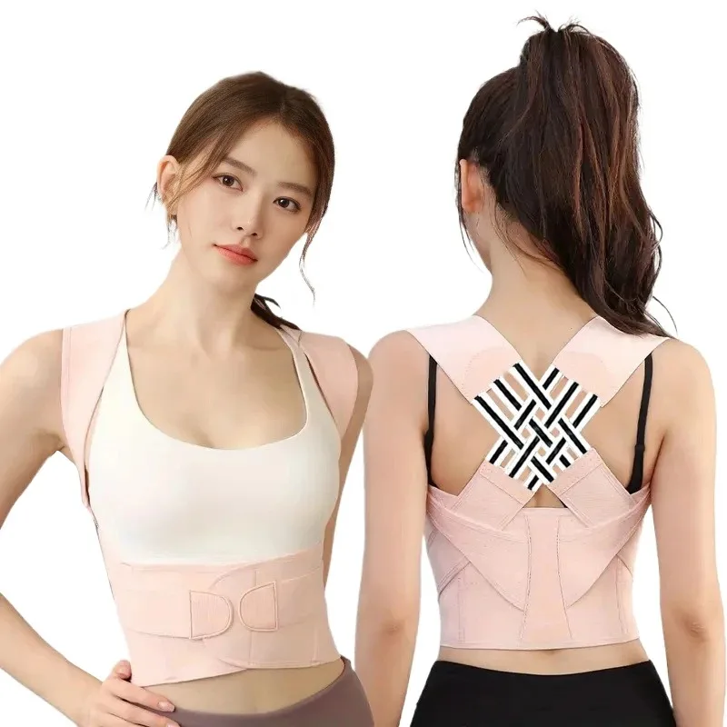 

Posture Corrector for Women and Men, Adjustable Shoulder Posture Brace, Back Straightener Posture, Used for Middle Upper Spine