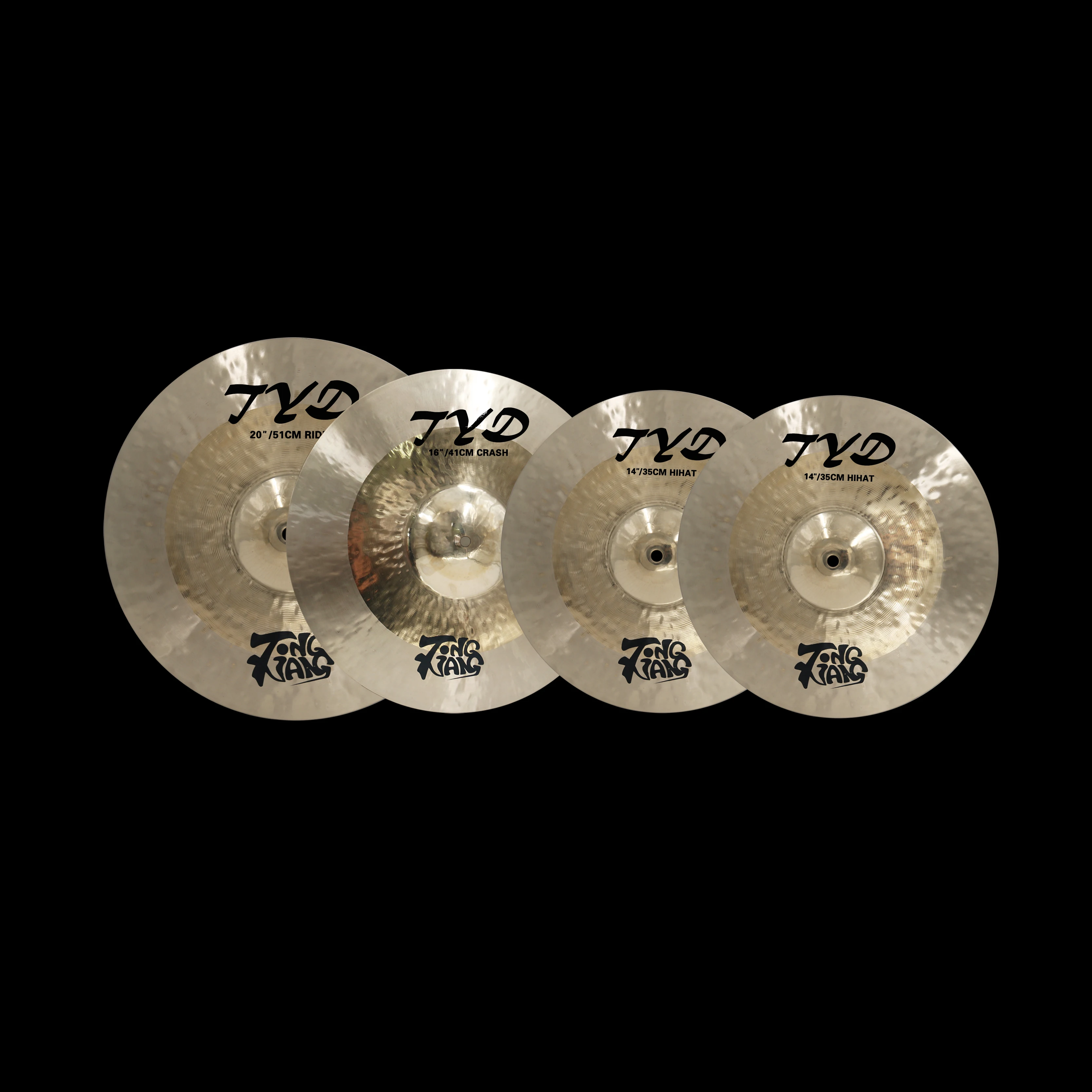 Tongxiang Brand B25 Professional 4pcs Cymbals Set TYD Series