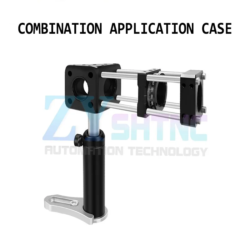 Cage type precision adjustment mirror frame 30mm coaxial system rotation adjustment frame optical experiment fine adjustment