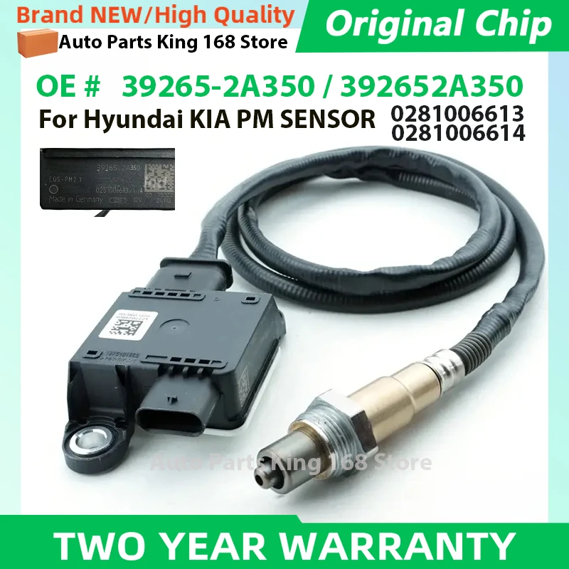

39265-2A350 392652A350 New PM Particulate Matter Sensor 0281006613 0281006614 For Hyundai i40 1.7 2011-2018 EGS-PM2