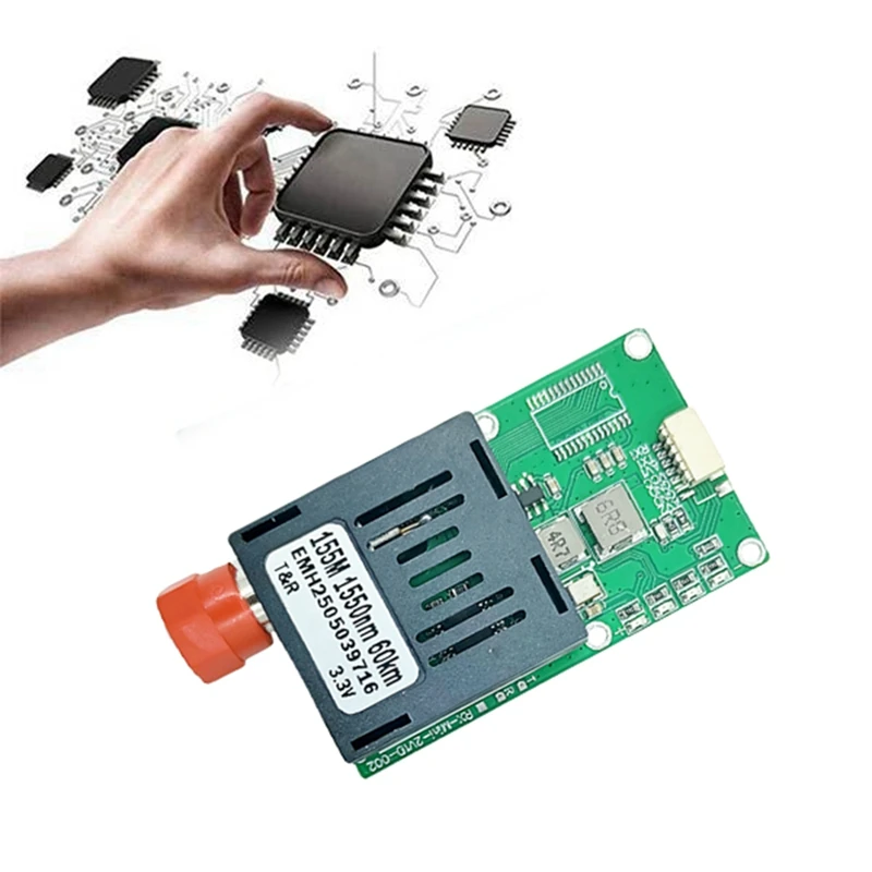 DT21 TTL Optical Receiving Module 60KM for Drone FC RX/TX/AV/VCC/GND Interface UART SBUS Fiber Optic Terminal Equipment
