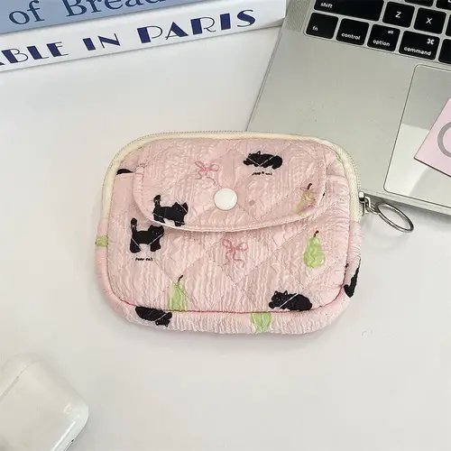 Cute Cartoon Small Travel Cosmetic Lipstick Earphone Card Portable Storage Bag Purse Women Gift Pouch In Make up Bags Organizer - Image 12